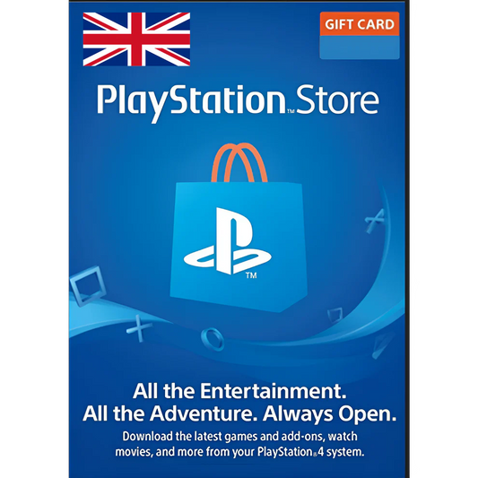 PlayStation Network United kingdom Gift Card [Digital Code] (Copy) (Copy)