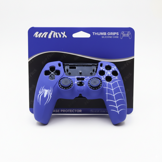 Blue Spider-Man Thumb Grip Silicone Case